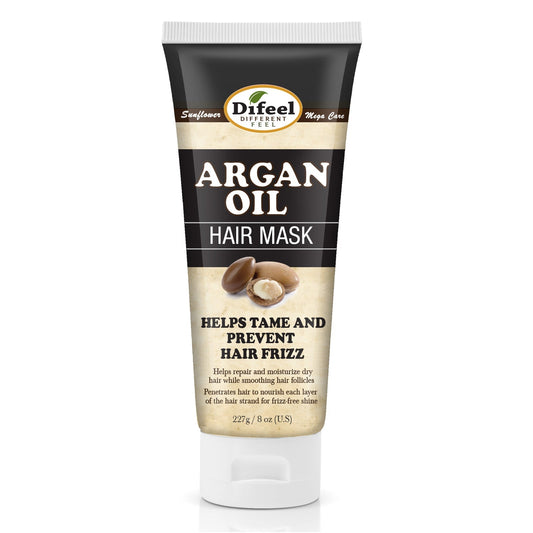 Masque capillaire à l'huile d'argan DIFEEL pour cheveux secs, 8 oz.