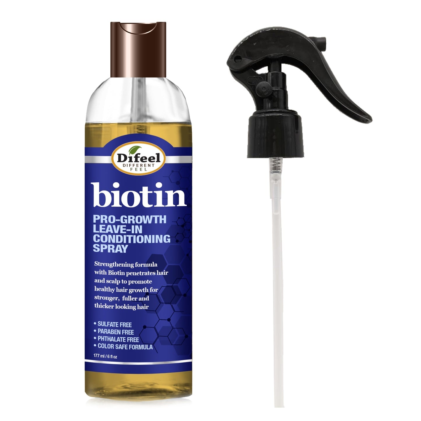 DIFEEL Biotine Pro-Croissance Spray revitalisant sans rinçage 177ml