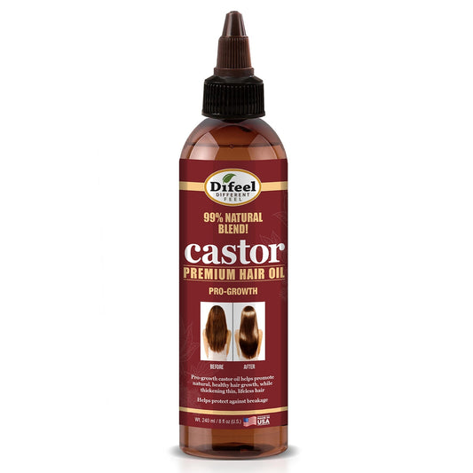Huile capillaire Pro-Growth DIFEEL Castor 8 oz.