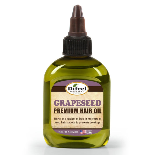 Huile capillaire de pépins de raisin de qualité supérieure DIFEEL 75 ml