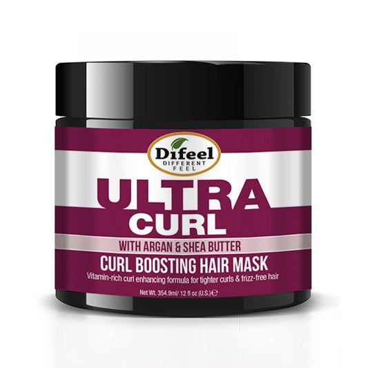 DIFEEL Ultra Curl au beurre d'Argan et de Karité - Masque capillaire activateur de boucles 340 g.