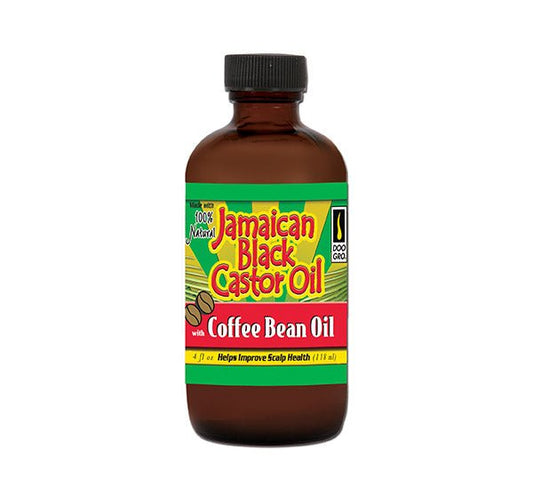 DOO GRO Jamaican Black Castor Oil with Coffee Bean Oil 4OZ