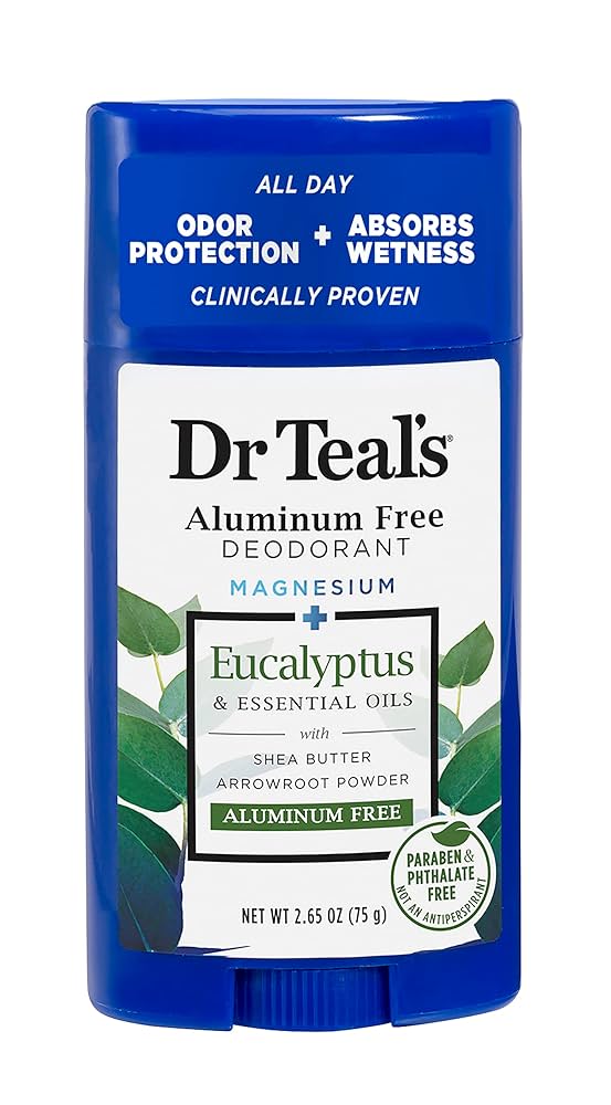 DR. TEALS DÉODORANT SANS ALUMINIUM À L'EUCALYPTUS 75G