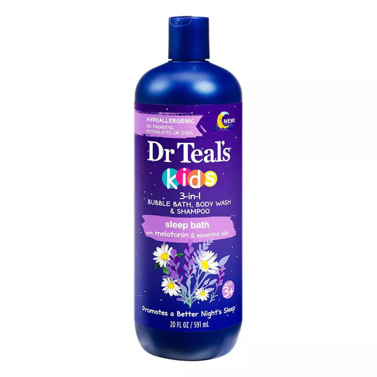 DR TEALS Kids 3-in-1 Sleep Bath with Melatonin & Essential Oils 20 OZ