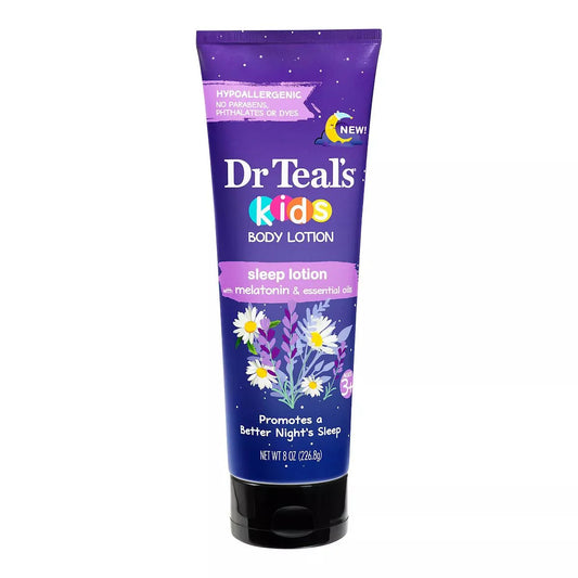 DR TEAL'S Kids Sleep Lotion with Melatonin & Essential Oils 8oz