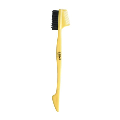 BROSSE ET PEIGNE DE BORDURE JAUNE 3 EN 1 EBIN - TYPE CLASSIQUE