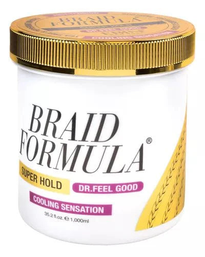 EBIN DR. FEEL GOOD BRAID FORMULA SUPER HOLD CONDITIONING GEL 35.2OZ