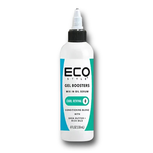 ECO STYLE GEL BOOSTERS MIX IN OIL SERUM CURL REVIVAL 4OZ