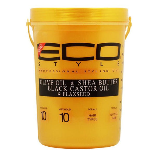 ECO Styling Gel Gold Olive Oil & Shea Butter Black Castor & Flaxseed 5lbs