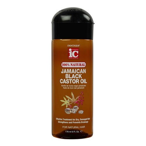 FANTASIA IC 100% Natural Jamaican Black Castor Oil 6OZ