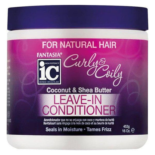 FANTASIA IC CURLY & COILY LEAVE-IN CONDITIONER 16OZ