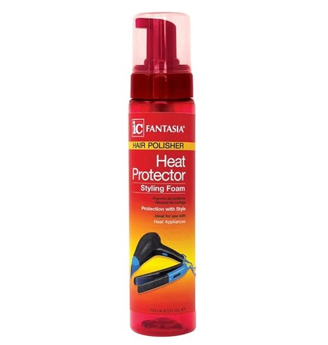 FANTASIA IC HAIR POLISHER HEAT PROTECTER STYLING FOAM 8.5OZ