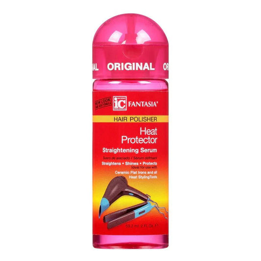 FANTASIA IC HAIR POLISHER HEAT PROTECTOR STRAIGHTENING SERUM 2OZ