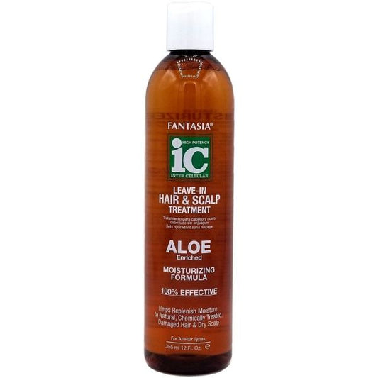 FANTASIA IC LEAVE-IN HAIR & SCALP TREATMENT MOISTURIZING FORMULA 12OZ