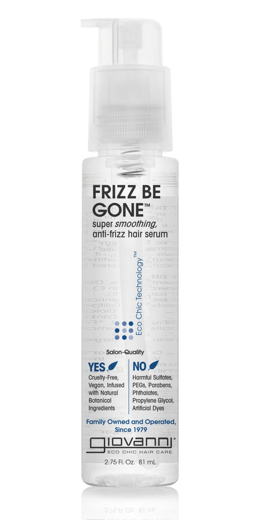 GIOVANNI FRIZZ BE GONE SUPER-SMOOTHING, ANTI -FRIZZ HAIR SERUM 2.75 OZ