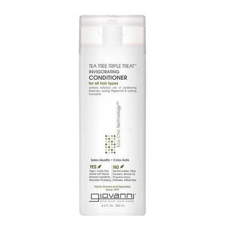 GIOVANNI TEA TREE TRIPLE TREAT CONDITIONER 8.5OZ