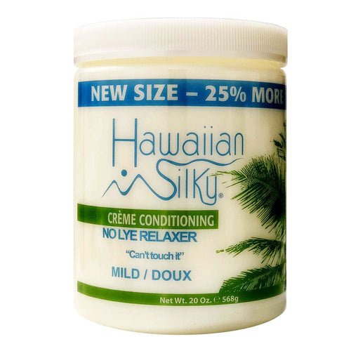 HAWAIIAN SILKY No Lye Relaxer Jar Mild 20OZ