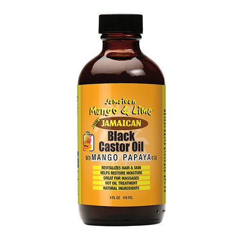 Jamaican Mango & Lime Black Castor Oil Mango Papaya 4oz