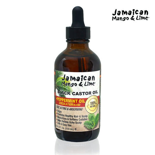JAMAICAN MANGO & LIME JAMAICAN BLACK CASTOR OIL PEPERMINT 4OZ