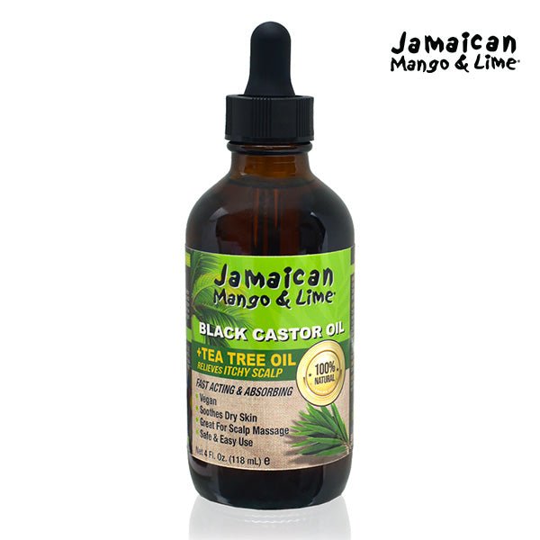 JAMAICAN MANGO & LIME HUILE DE RICIN NOIRE DE JAMAÏQUE & ARBRE À THÉ 4OZ