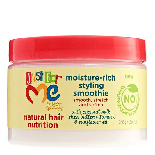 JUST FOR ME! MOISTURE STYLING SMOOTHIE 12OZ