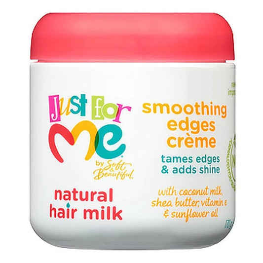 JUST FOR ME! NATURAL HAIR MILK SMOOTHING EDGES CREME 4OZ