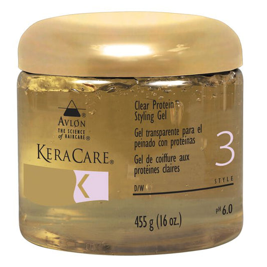 KERACARE Clear Protein Styling Gel 16OZ