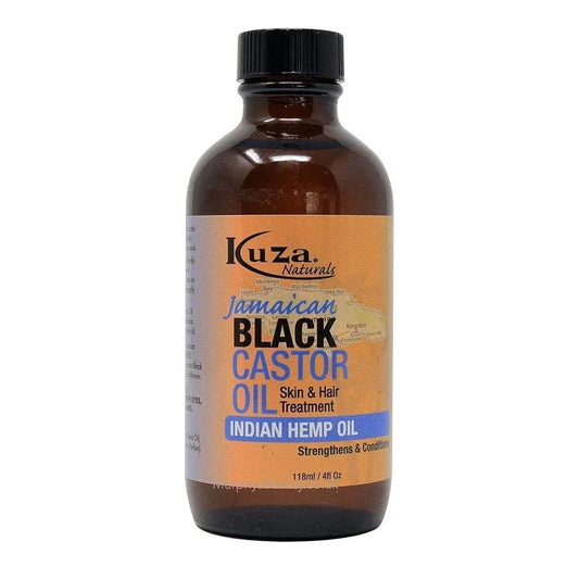 KUZA BLACK CASTOR OIL INDIAN HEMP 4OZ