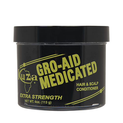 KUZA GRO-AID MEDICATED HAIR & SCALP CONDITIONER - EXTRA STRENGTH 4OZ