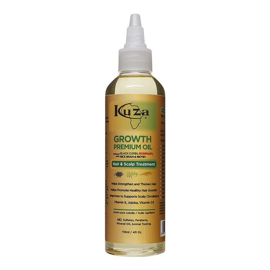 KUZA GROWTH PREMIUM OIL HAIR & SCALP TREATMENT 4OZ