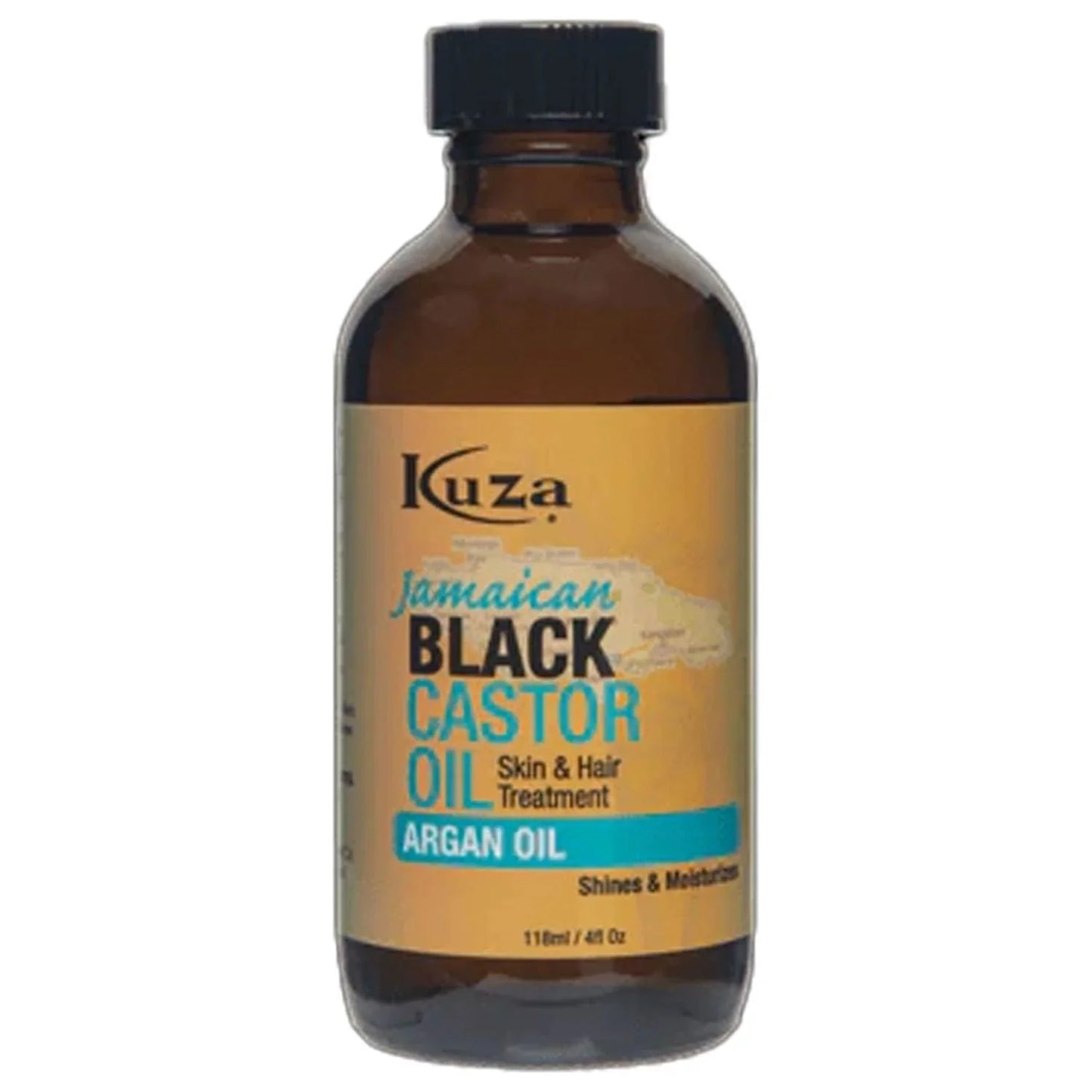 HUILE DE RICIN NOIRE KUZA KUZA HUILE D'ARGAN 4 OZ