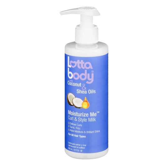 LOTTA BODY MOISTURIZE ME CURL & STYLE MILK 8 OZ