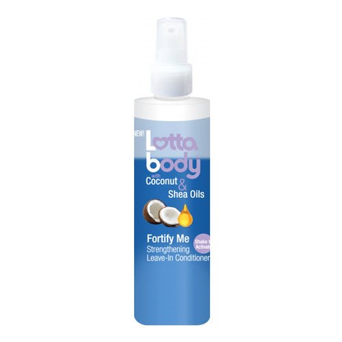 LOTTA BODY Coconut & Shea Oils Strengthening Leave In Conditioner 8 Oz