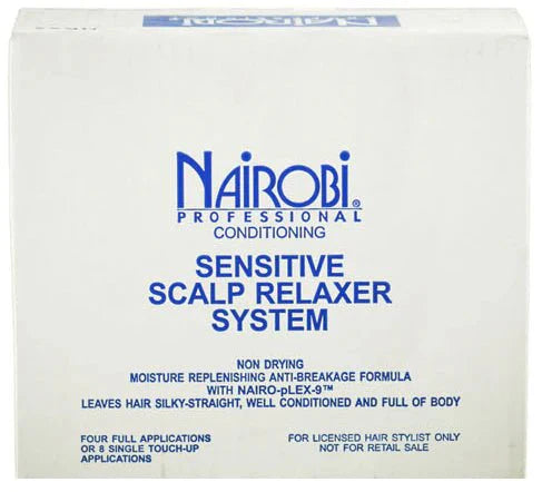 NAIROBI PROFESSIONAL 4 PACK CONDITIONING SYSTEM SCALP RELAXER SYSTEM