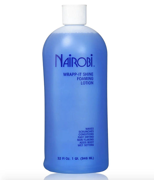 NAIROBI QRAPP IT SHINE FOAMING LOTION 32OZ