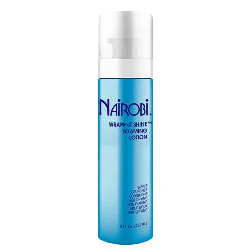 NAIROBI WRAPP IT SHINE FOAMING LOTION 8OZ