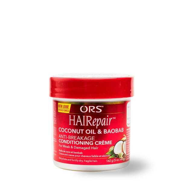 Crème revitalisante anti-casse ORS HAIRepair Coco & Baobab 142g