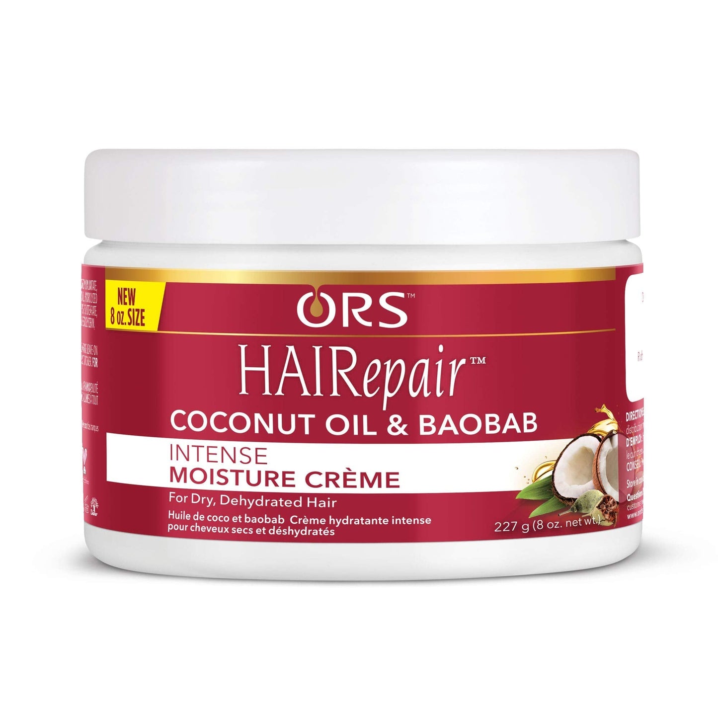 CRÈME HYDRATANTE INTENSE ORS HAIREPAIR 8 OZ