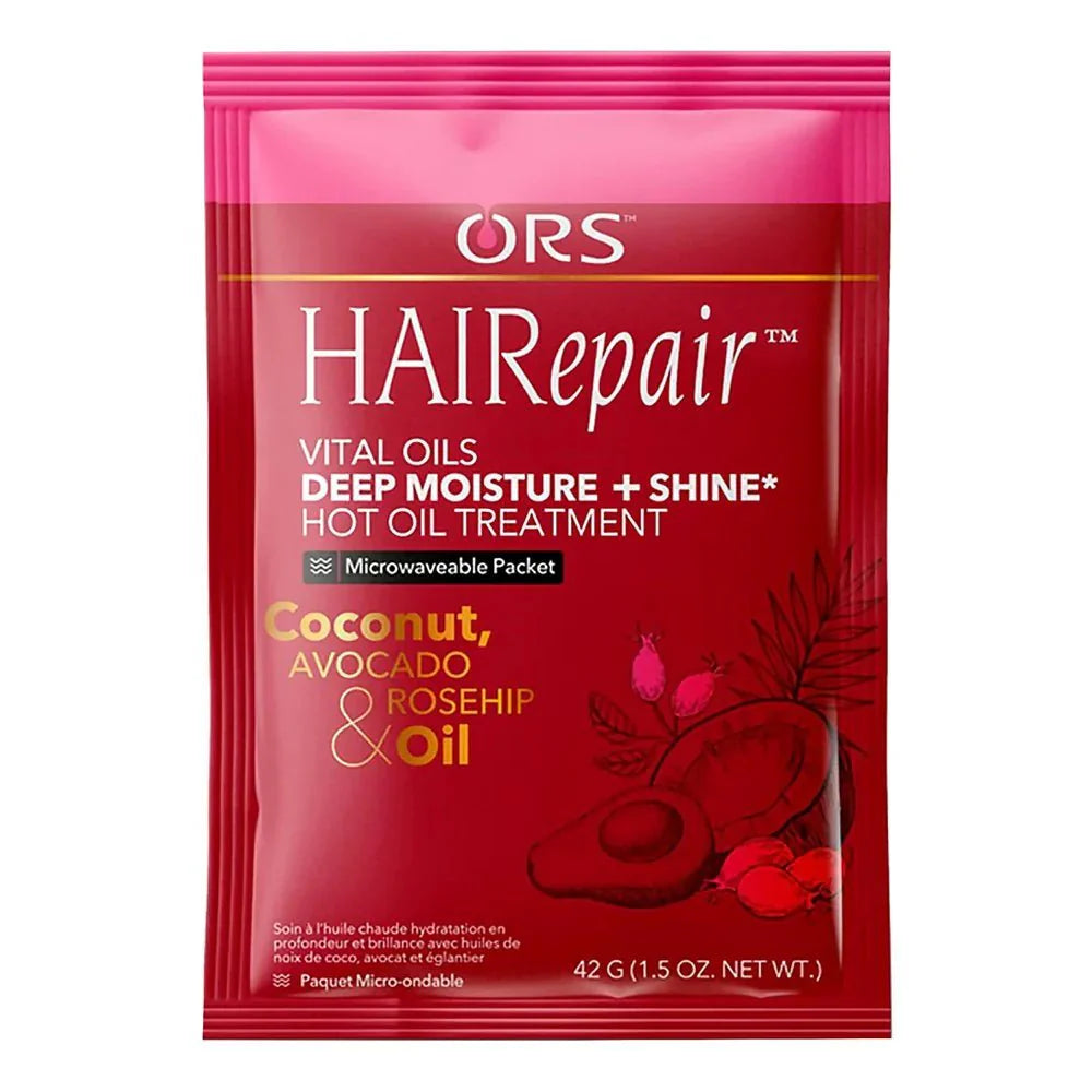 ORS HAIRepair HUILES VITALES SOIN HUILE CHAUDE HYDRATATION PROFONDE+BRILLANCE SACHET 42,5g