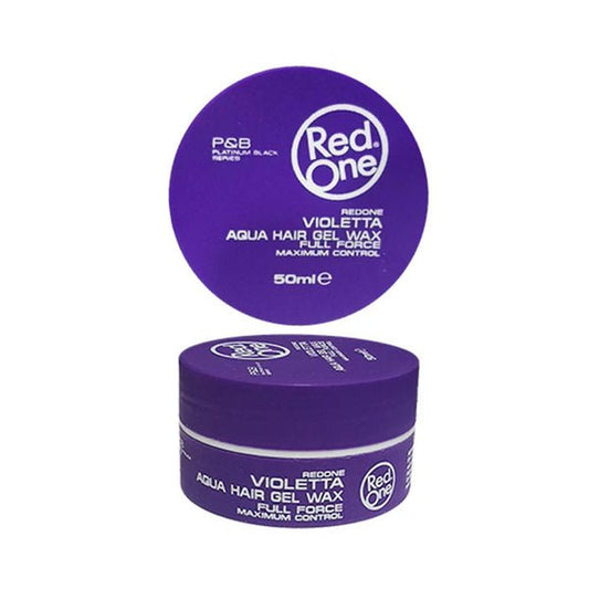RED ONE AQUA HAIR GEL WAX VIOLETTA 1.69 OZ