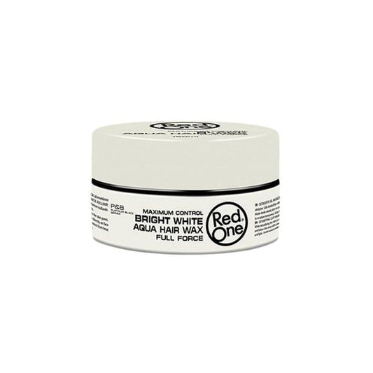RED ONE BRIGHT WHITE AQUA HAIR WAX 5OZ