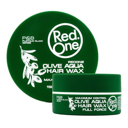 RED ONE OLIVE AQUA HAIR WAX 5OZ