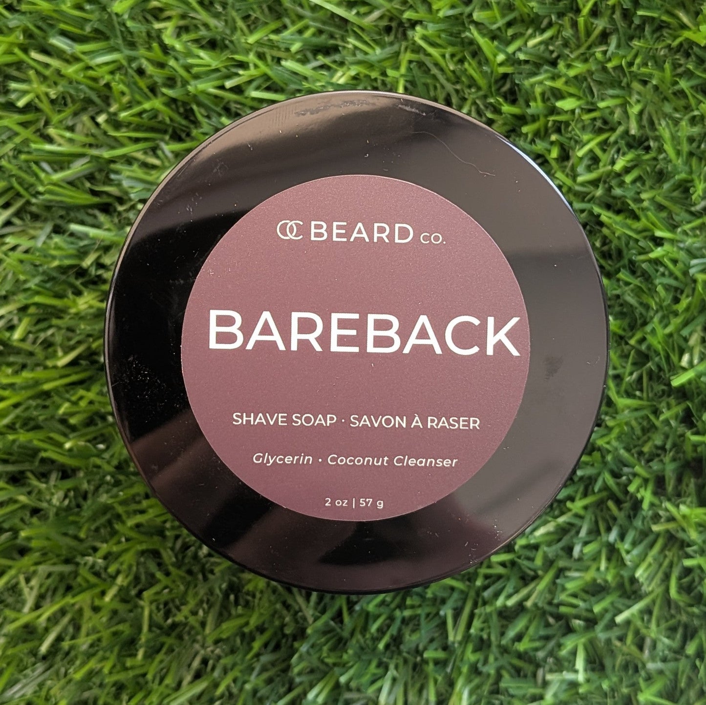 Bareback Natural Shave Soap