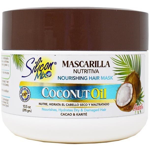 SILICONMIX MASCARILA NUTRITIVA COCONUT OIL HAIR MASK 10.5OZ